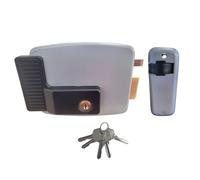 Electrocerradura puerta garaje abatible o basculante funcional para puertas automaticas o manuales antiokupas maxima seguridad motic 2033