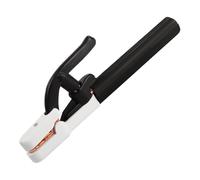 Electrode Clamp, Welding Rod Grip Tool, 500A High Conductivity Jaw, Heat Resistant Insulated Handle for Automotive Repairs, Metal Fabrication, Pipe Welding, Outdoor Projects