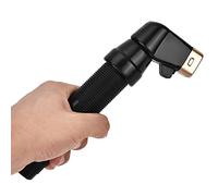 Electrode Holder, 400Amp Welding and Cutting Clamp Accessories Universal Compact Design Small Size Welding Tool Set with Ergonomic Handle (Black)