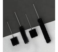Electrodo de fibra de carbono de alto rendimiento for pilas de combustible - 1 escobilla de carbono conductora con alambre(3cm x 5cm x 15cm)