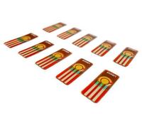 Electrodo de lámina de oro 99,99% - Electrodo contador electroquímico de oro AU premium for química de laboratorio - 50 tabletas por caja