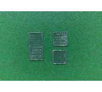 Electrodo de malla de platino puro al 99,99% - Diámetro de alambre de 0,12 mm, malla 52 - Ideal for laboratorio e investigación industrial(20x20mm)