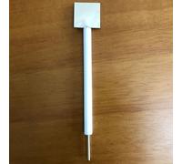 Electrodo de platino y electrodo de lámina de platino: varillas de 6 mm de diámetro, 80 mm de longitud(10x30x0.1mm)