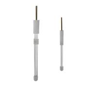 Electrodo de referencia de iones de plata/plata no acuosa for experimentos orgánicos: varilla de PTFE, opciones de 4 mm y 6 mm de diámetro(Dia4mm)