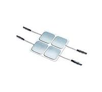Electrodo durastick 5x5 cm, Para electroestimulador compex con cable (4 unidades)