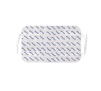 Electrodo extra grande axion® | Parche de recambio 20x12 cm para la espalda lumbar electroestimulador TENS | Reusables y autoadhesivos | Conector pin de 2 mm