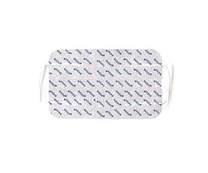 Electrodo extra grande axion® | Parche de recambio 20x12 cm para la espalda lumbar electroestimulador TENS | Reusables y autoadhesivos | Conector pin de 2 mm