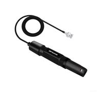 Electrodo ORP con conector BNC, rango de medición de -2000 hasta +2000 MV, sensor de repuesto para acuicultura, acuario, piscina y laboratorio, cable de 1,2 m, negro (muestra ORP de 1,2 m)