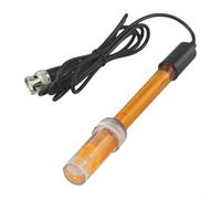 Electrodo sonda de repuesto para medidor ORP con conector BNC Q9 para pruebas de agua en acuarios, hidroponía y piscinas, negro y naranja