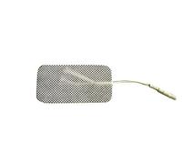 Electrodos de calidad autoadhesivos y toma hembra 40 x 80 mm, orificio 2 mm, 4 unidades para TENS EMS modelos LTM711 LTM710 LTK545 LTK540 Art. LTR343