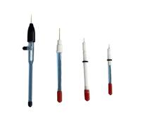 Electrodos de referencia de cloruro de plata, opciones de cloruro de plata saturado y puente de sal doble for pruebas electroquímicas de laboratorio(R0305)