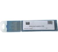 Electrodos de tungsteno GYS (azul) acero, acero inoxidable, aluminio 150 mm