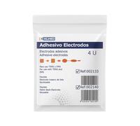 Electrodos para TENS 5x5cm. Paquete Adhesivos con Cable para TENS Fisioterapia. Electrodos Fisioterapia Reutilizables Universales. Parches Electroestimulador Compatibles con Homdox, Boston Tech, Axion