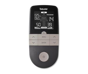 Electroestimulador Beurer EM1R RELIEF+ 64 aplicaciones 50 niveles intensidad LCD