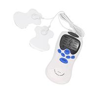 Electroestimulador Muscular Hombro Cuello Masajeador Corporal Masajeador de Pulso Digital con 2 Electrodos para Aliviar el Dolor, Estimulación Muscular Y Relajación Corporal