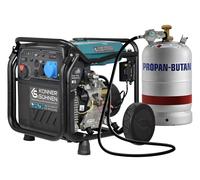 Electrógeno de Emergencia KS8100iEG Inversor LPG Generador 8KW Gas + Gasolina