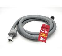ELECTROHOGAR Manguera Aquastop 5M | Compatible con todas las Marcas de Lavadora y Lavavajillas | Conexión de 3/4" | Sistema Antifugas | Seguridad Contra Inundaciones | Certificación VDE