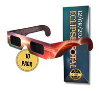 ELECTROHOGAR Pack de 10 Gafas Eclipse Solar Homologadas | Gafas Certificadas ISO 12312-2 y Certificado CE | Protección Frente Radiación UV e Infrarrojos | Disfruta de la Experiencia en Grupo