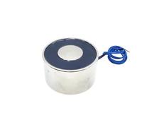 Electroimán 59/34 DC 6V 12V 24V cilindro imanes eléctricos 70KG/700N fuerte electromagnético solenoide lechón no estándar personalizado 1 Uds(DC 36V(Customized))