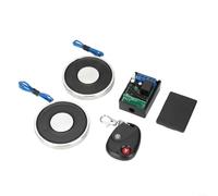 Electroimán DC 12V 70x9mm, fuerza de sujeción de 20kg, solenoide industrial de baja potencia de 14W para automatización, brazos robóticos y máquinas de clasificación (blanco 24V)