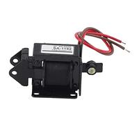 Electroimán de Empuje Y Tracción, 10mm de Carrer-a 7.8N Marco de Tipo Empujar Y Tirar 220V CA Electroimán de Solenoide Magnético SA-1192