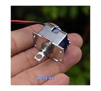 Electroimán de empuje y tracción cuadrado CC 5 V-6 V, tipo pasante, marco abierto, carrera 4, mm Motor Starters