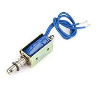 ElectroimáN de Solenoide de Tipo Pull-Push, JF-0530B DC 6/12/24v 300mA 5N ElectroimáN Control de AutomatizacióN Solenoide Lineal(24V)