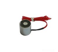Electroimán solenoide de succión 16/16 de 3 kg y 30 N, 12 V, pequeño electroimán de 24 V, bobina eléctrica, 1 unidad(6V)