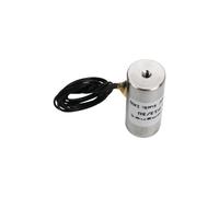 Electroimán, voltaje de funcionamiento 24 ± 2 V, el valor máximo de succión es 1 kg/10 N, 13 x 30 mm El electroimán de ventosa redonda