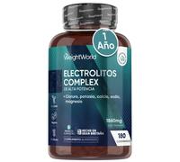Electrolitos Complex - 1860 mg 180 comprimidos - Suplemento de Sales Minerales para Deportistas con Cloruro, Potasio y Magnesio