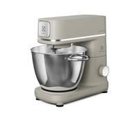 Electrolux Asistente de cocina, E6KM1-4PPT, Máquina de cocina con cuencos de 6 y 4 litros, con batidor de cocina, 1200 W, Acero inoxidable, Perla Platino