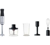 Electrolux Batidora de inmersión 1000 W E5HB2-8SS Inox | 1000 W, función turbo, 2 velocidades, batidor y mini picadora incluidos, acero inoxidable