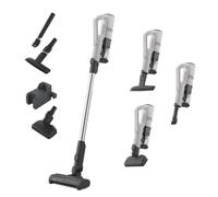 Electrolux Clean 500 Stick Aspirador EP51AH18SW, Aspirador Inalámbrico 2 en 1, hasta 50 min Tiempo de Funcionamiento, Boquilla MultiFloor con LED y Anti-Enredo, Boquilla para Mascotas para Pelo de