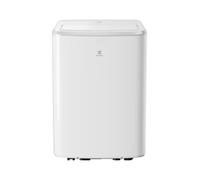 Electrolux Comfort 600 transportable AC BTU 9000, EXP26U339CW, Aire Acondicionado Portátil, 2,6 kW, Modo Silencioso, Función 3 en 1, WIFI, Pantalla LED, Mando Intuitivo, Blanco