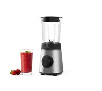 Electrolux Create 4 Licuadora compacta E4CB1-6ST - Jarra de cristal de 600 ml, 2 botellas de comida para llevar, 2 velocidades, 350 W, inoxidable