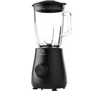 Electrolux E3TB1-4GG Batidora con Cuchillas TruFlow, Plástico Vidrio Acero aleado, 2 Velocidades, Negro