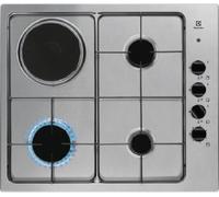 Electrolux EGL62821OX Quemador Encimera 3 + 1 Placa Eléctrico 60CM Inox