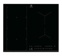 Electrolux EIV654 FLEX Placa de inducción modular 4 fuegos, 4 boosters, FlexiBridge, H²H, PowerSlide, 7350W, 60cm, Negra