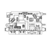 Electrolux electrónica no configurada, conjunto, EDR14,HP,B,COATED 140200738031