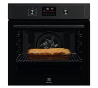 ELECTROLUX EOF4P56H Horno Empotrado 60CM 72LT Multifunción Pirolítico Negro CL.A