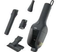 Electrolux ErgoMini Aspiradora de Mano inalámbrica Recargable EH1EM10SW | Compacta y ligera, gran potencia de aspiración, función de soplado, carga USB-C, para coche, barco, teclado y hogar, gris