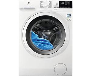 Electrolux EW7W4858OB Lavasecadora de Libre Instalación, Carga Frontal, Lava 8 Kg, Seca 6 Kg, 1600 rpm, Motor Inverter, Programa rápido, Programa rápido 20 min y 1kg en 1 hora, LCD, Blanco, Clase E