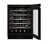Electrolux EWUS040B8B Vinoteca Empotrable | Clase energética F | h818, Ventilado, 40 BOTELLAS, Negro/Mate