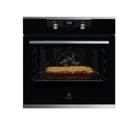 Electrolux Forno Eléctrico KOFEH64X Ventilado 60cm Inox Serie 600 Negro