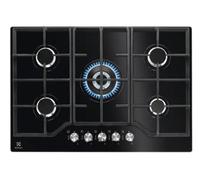 Electrolux KGG75362K Quemador Encimera 5 Fuegos 75 Gas Rejillas En Hierro Negro