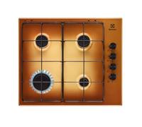 Electrolux KGS6404T Placa de gas Empotrable | Clase energética N/A | 60cm, Mandos Laterales, 4/Zonas, Tierra de Francia