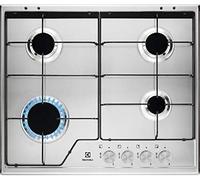 ELECTROLUX KGS6424SX Encimera De Gas Integrada 4 Fuegos 60 CM Inox