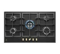 ELECTROLUX KGS9536RN Cocina De Gas 90 CM 5 Quemadores Negro Mate
