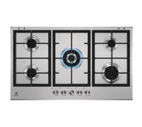 Electrolux KGS9536SX Quemador Encimera Montaje Rasante 6 Fuegos Inox Rejillas De