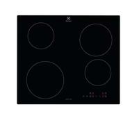 Electrolux KIB60424CK Placa de inducción Empotrable | Clase energética N/A | 60cm, 4/Zonas, Negro